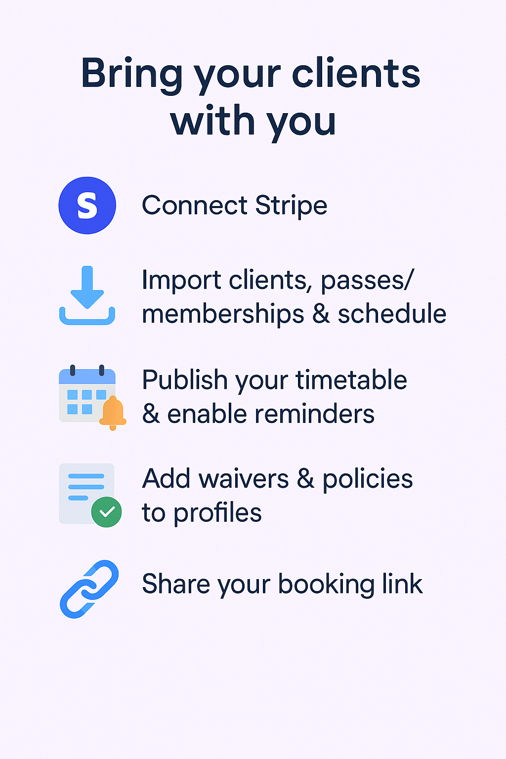 Migration checklist